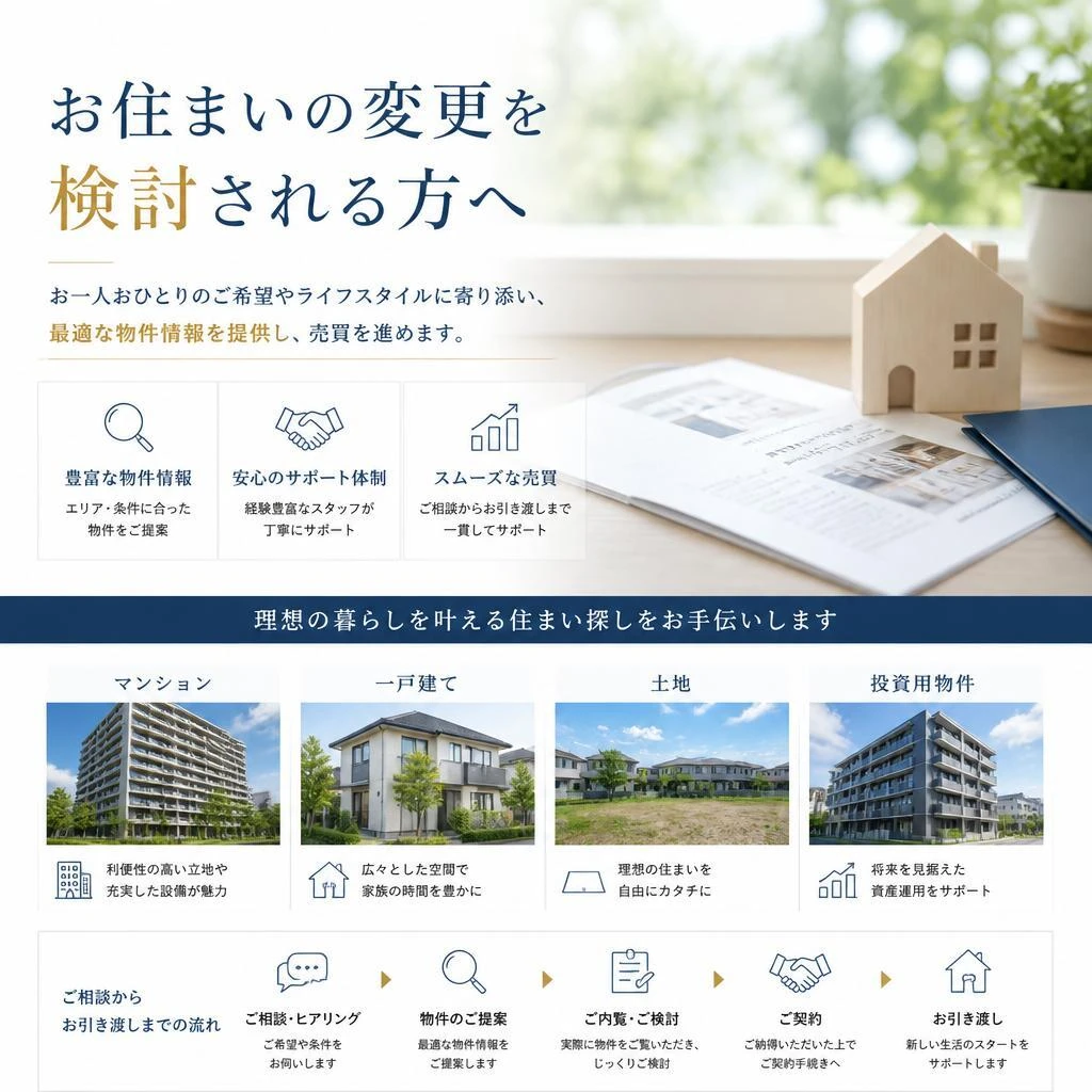 住み替えも支援