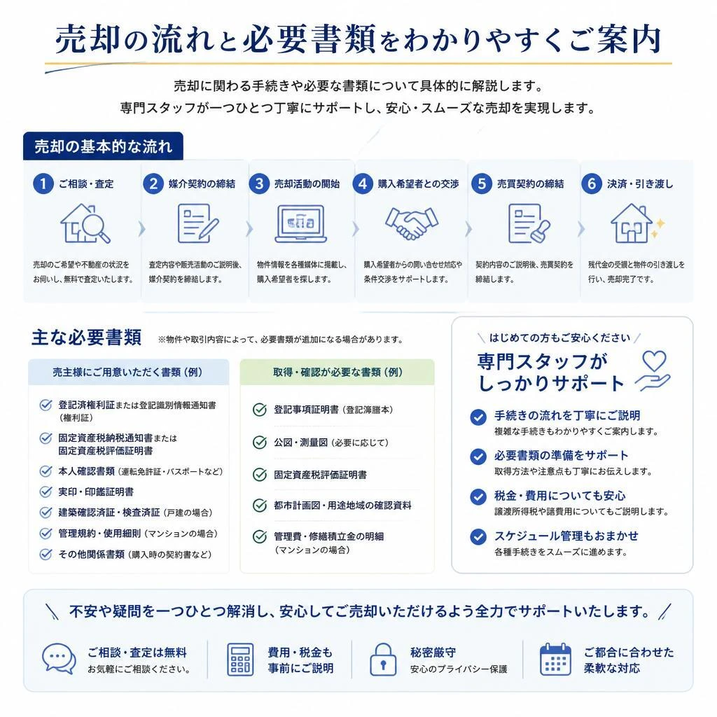 離婚による不動産の売却手続き
