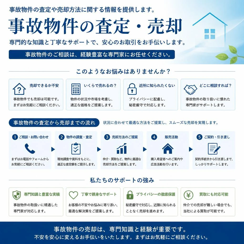 事故物件の取り扱い