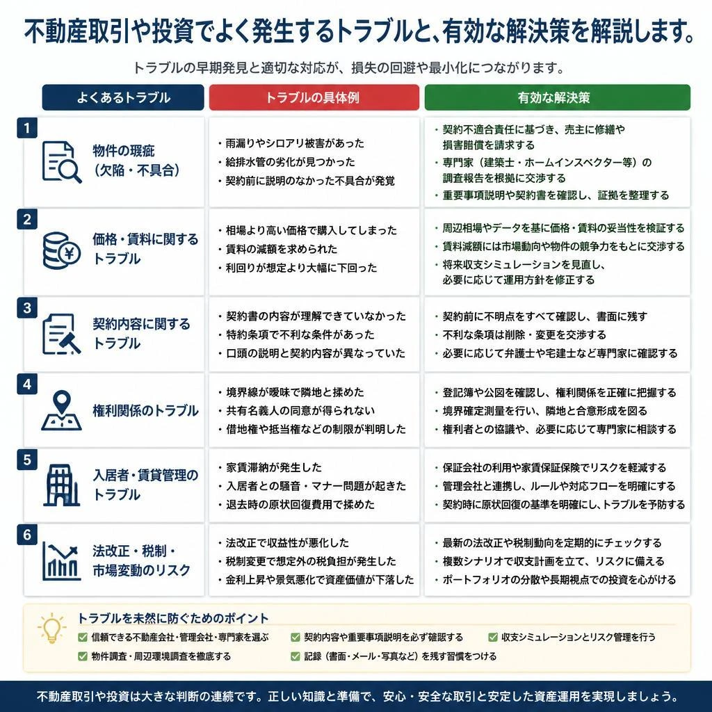 5. よくあるトラブルとその解決策