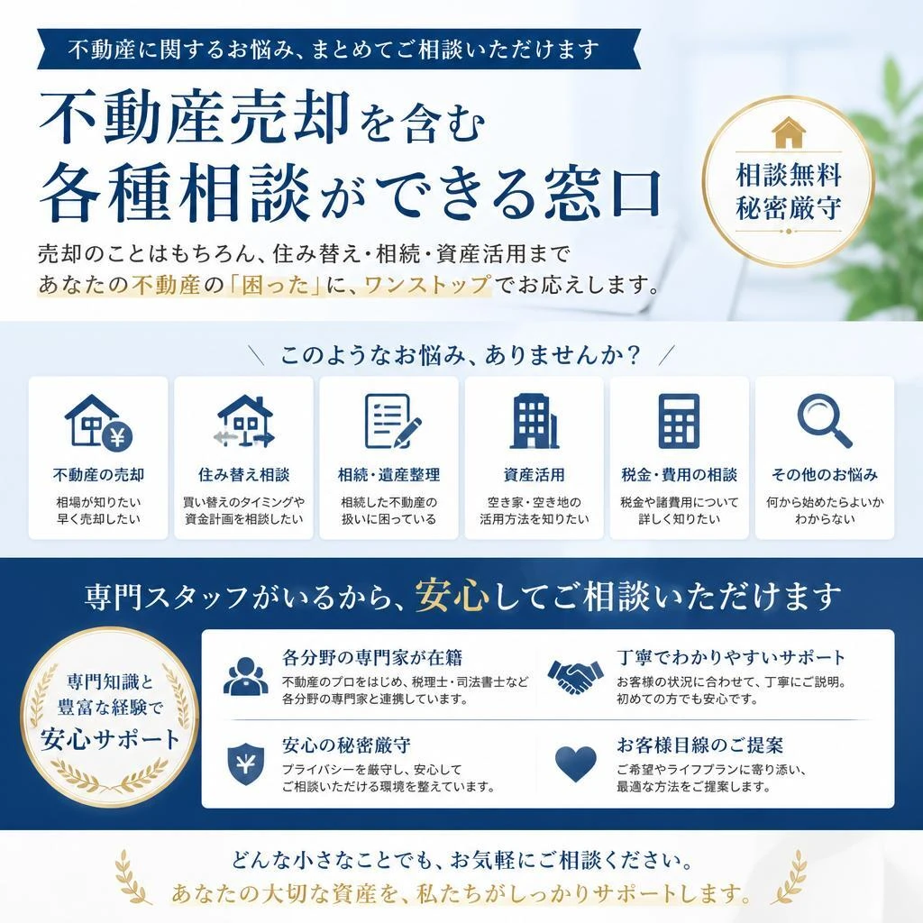 7. お気軽にご相談ください！